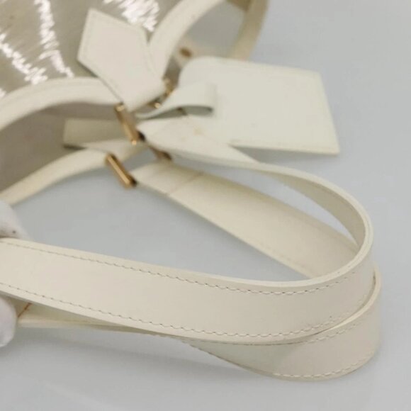 LOUIS VUITTON Epi Plage Lagoon Bay Tote Bag White Clear - Picture 6 of 16